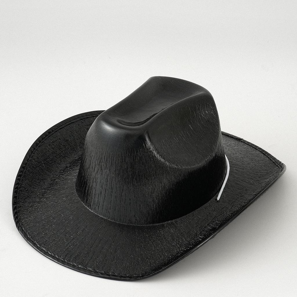 Popular Women's Solid Color Neon Light Simple Fashion Disco Cowgirl Hat Bachelorette Party Clothing Ideas
