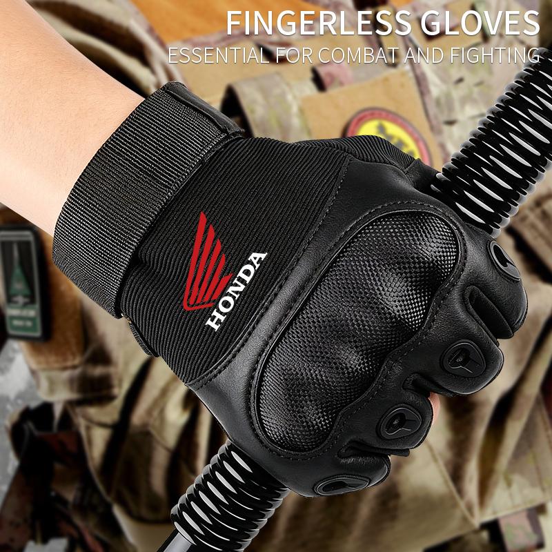Motorcycle Safety Defense Motocross Gloves Touch-screen Outdoor Driving For Honda CB CB400 CB650F CBF Africa Twin CRF1100L CRF LR0