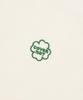Covernat Woman Crop Clover Heart Sleeveless Ecru