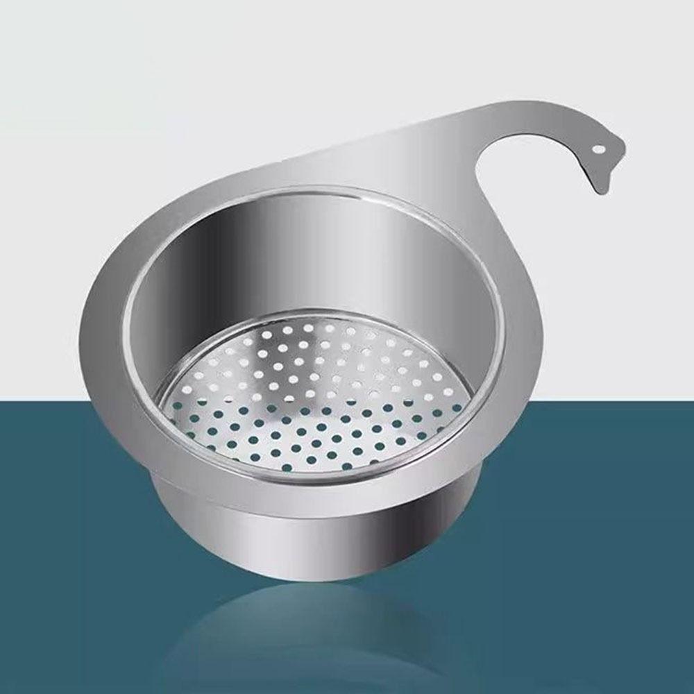 Drain Water Basket Filter Storage Shelf Dish Hanging Basket Kitchen Tools Storage Drying Rack