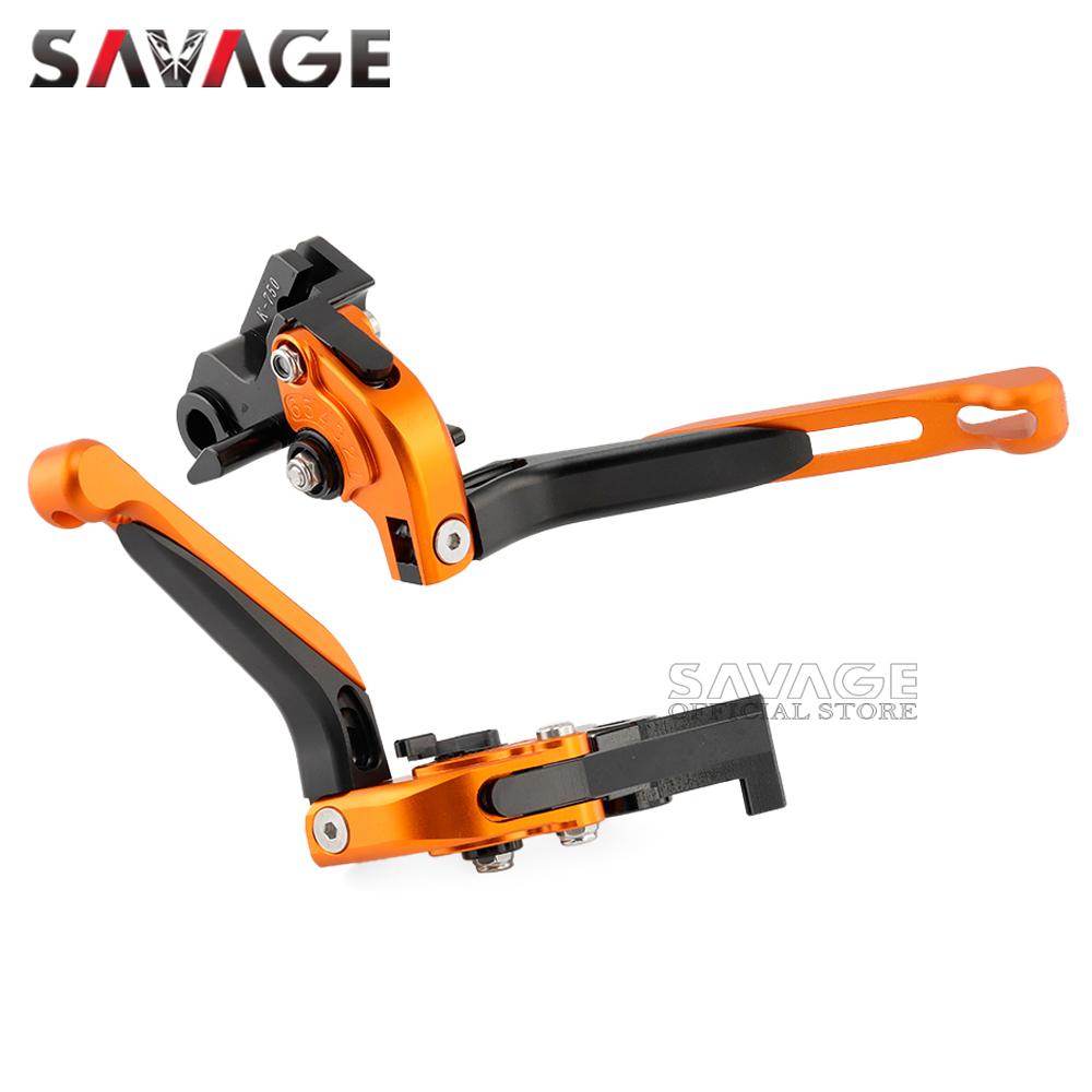 Folding Brake Clutch Levers For KAWASAKI NINJA 400 300 250/R/SL VERSYS-X Z250 Z300 Z400 Z125/PRO Motorcycle Extendable