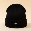 Winter  Beanie Hat For Men And Women Fashion Embroidered Knitted Hat Street Style Hip Hop Hat Outdoor Warm Skiing Hat