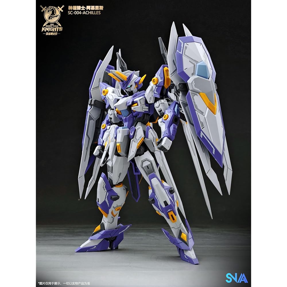 LEBOO SNAA 1/144 Shield Knight SC-004 Assembly Kit Pre-colored Plastic Model
