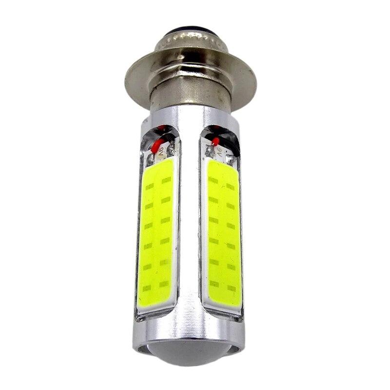 1 Pcs For Motorcycle Accessories H6M COB LED Moto ATV Headlight Head Lamp Fog Light Super Bright White Motorbike