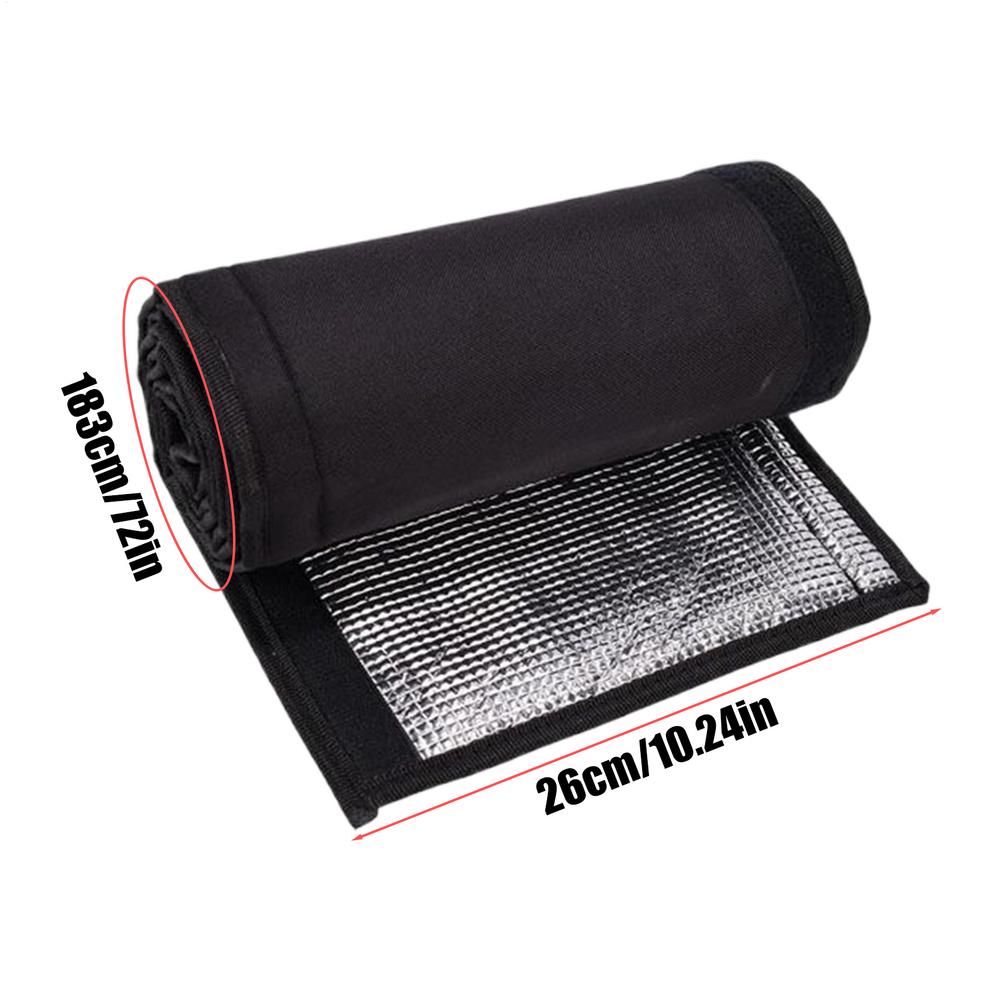 600D Оксфордская теплоизоляционная трубка для AC-трубы УФ-стойкое термопокрытие для медной трубы кабеля кондиционера 72 x 10 дюймов 3380₽