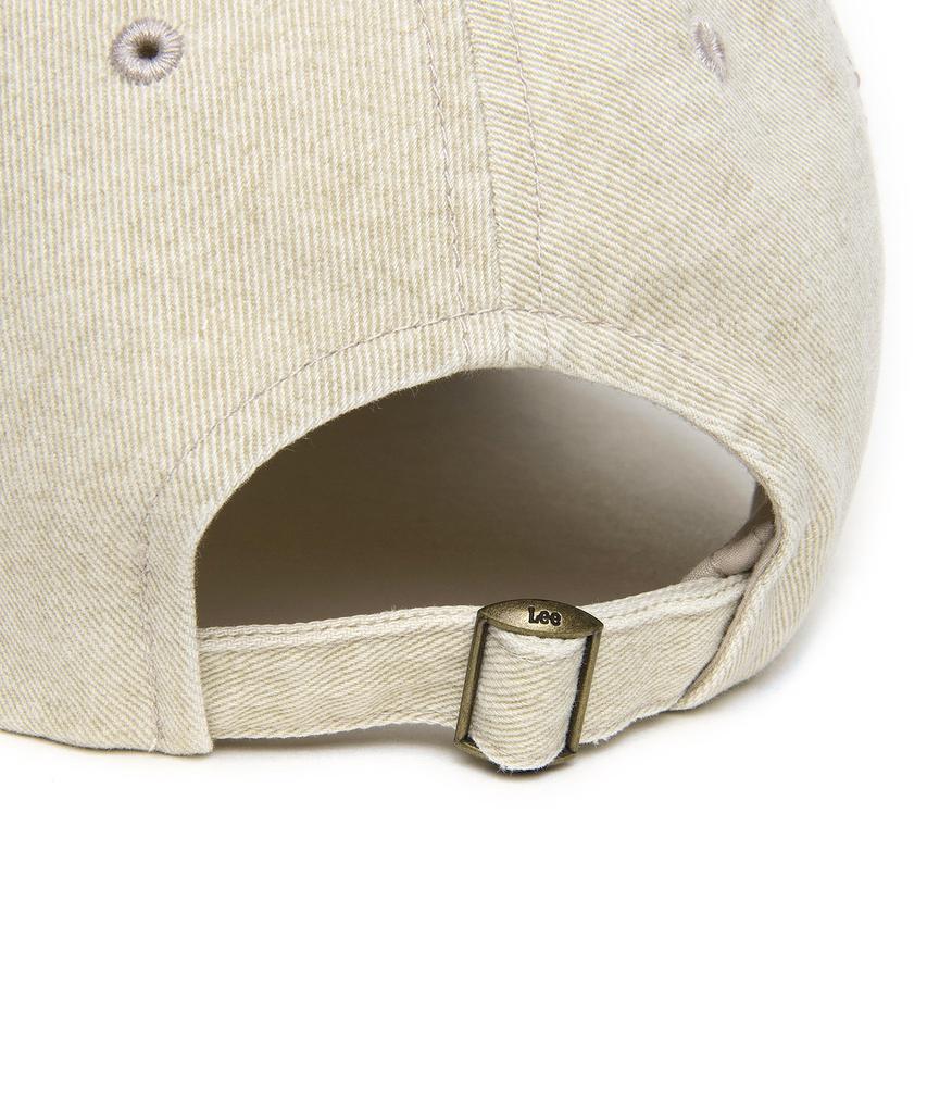 LEE Small Twitch Logo Pigment Ball Cap Beige