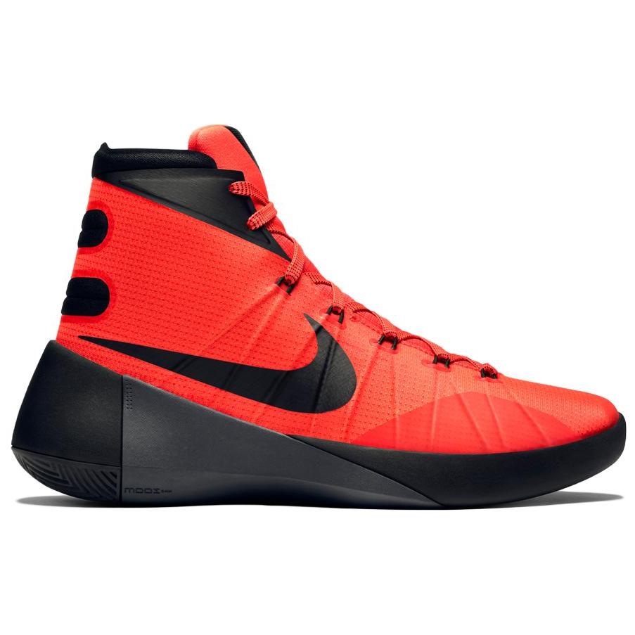 Nike Hyperdunk 2015 Comfortable Lightweight Shock Absorption Non-Slip Wear-Resistant High-Top Basketball Shoes Men Sneaker Red Black 749562-600