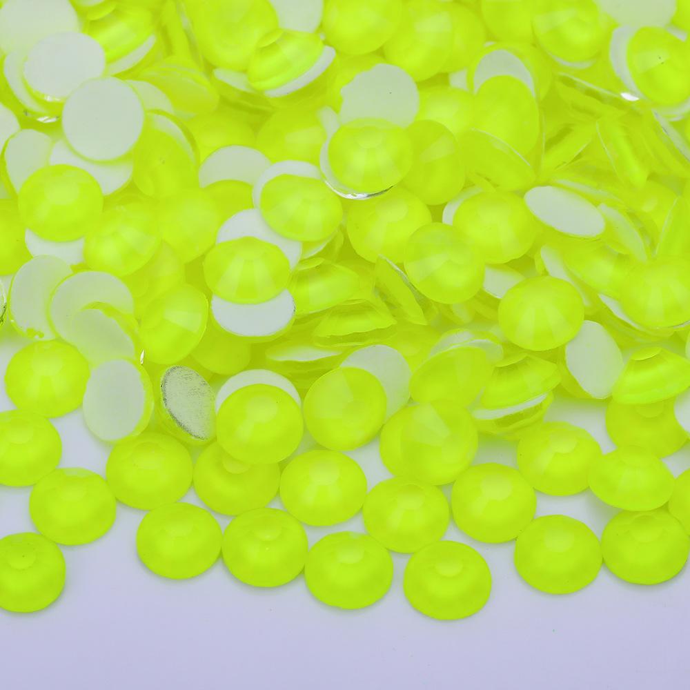 Diamante Fluorescente Morbido Vetro Aurora Strass al Vetro Neon, Gioielli Luminosi per Nail Art Accessori per Unghie Cellulari