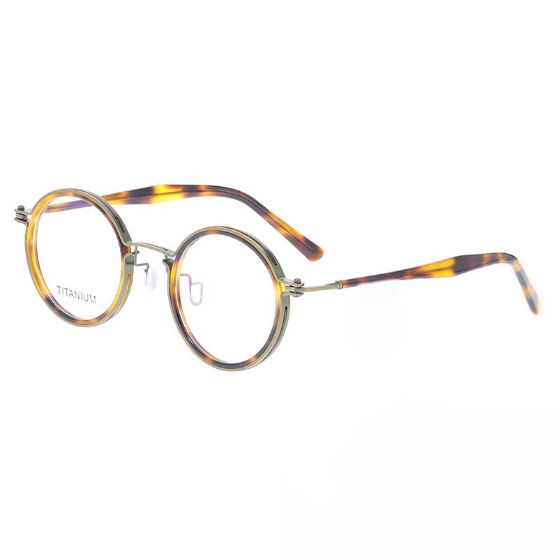 

Очки для зрения в стиле Tavat ретро из титана и ацетата для мужчин и женщин