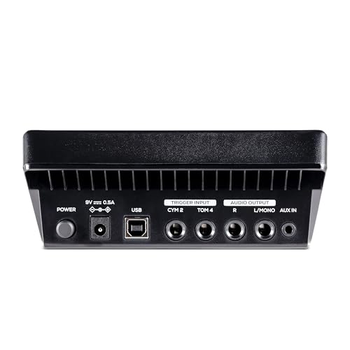 Alesis Nitro Pro XL Elektroniczny Zestaw Perkusyjny z Cichymi Padami Siateczkowymi Dwu-Strefowymi, Ponad 500 Autentycznych Brzmień BFD, Bluetooth, Drumeo i USB MIDI