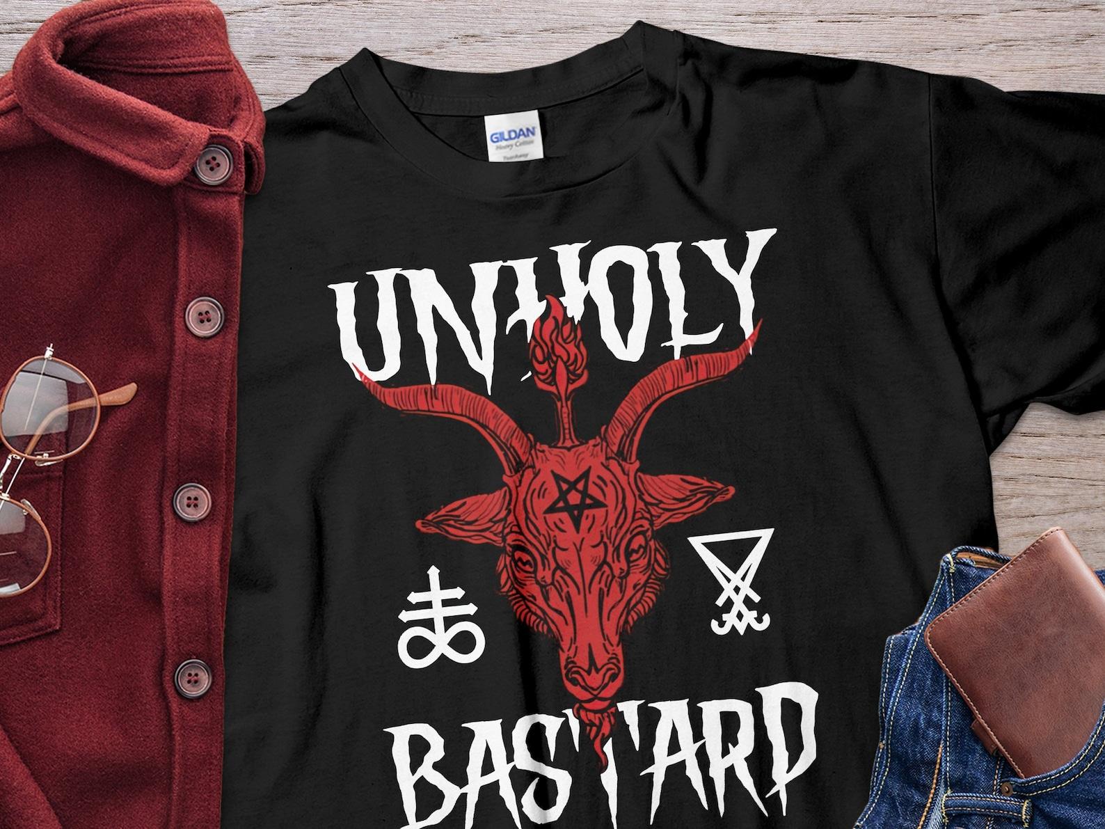 Unholy Bastard Unholy Nun Shirt Unisex T-Shirt L