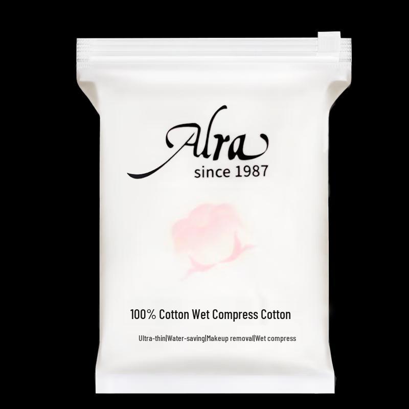 ALRA 100% Cotton Stretchable Wet Compress Pads