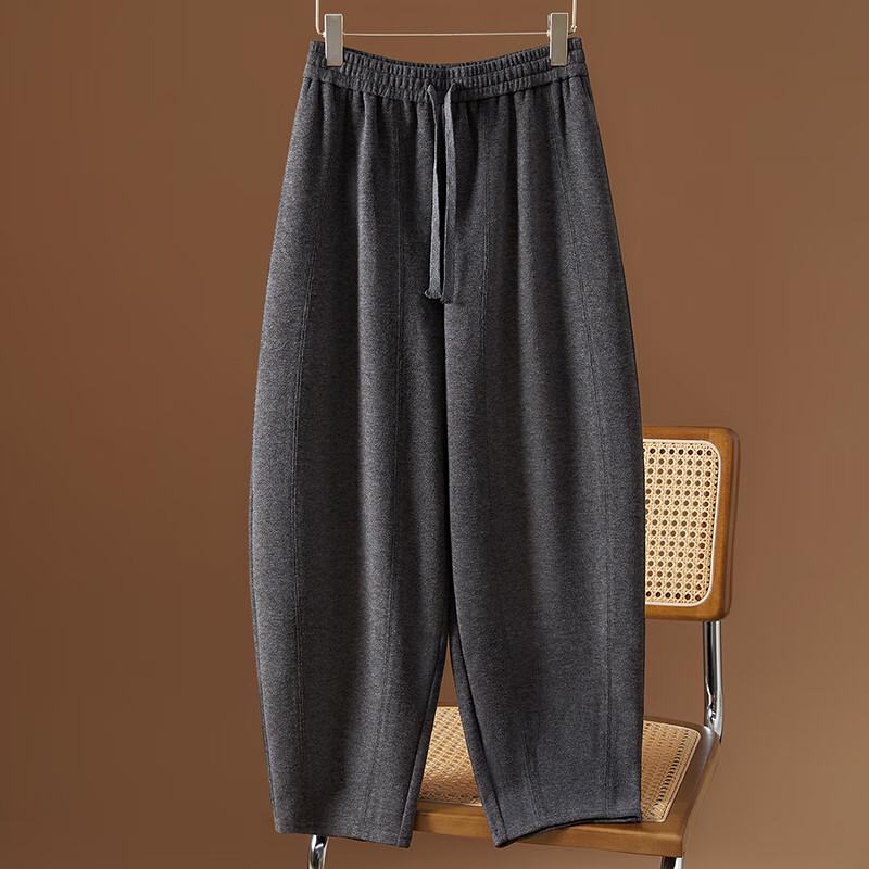Women's High-Waist Drawstring Harem Pants