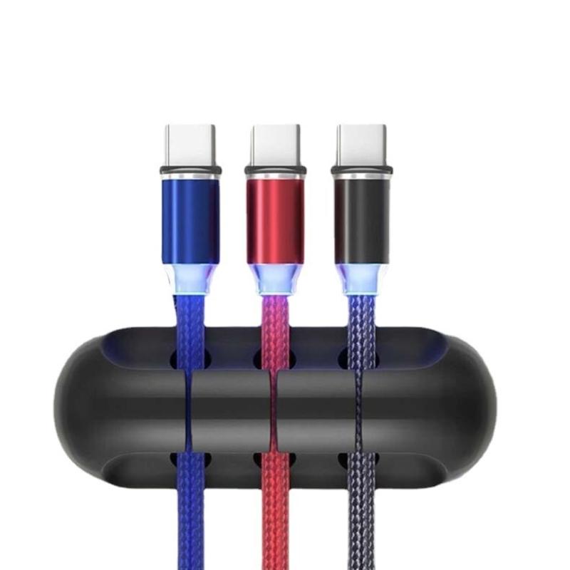 Elastomer Identity Adhesive Cable Clamps For Desk Car Home Twist Complimentary Cord Management Permanent Flexible Wire Owner