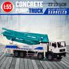 1:55 Alloy Car Truck Model Concrete Pump Truck Adult Metal Ornaments Children's Christmas New Yr Gift Toys