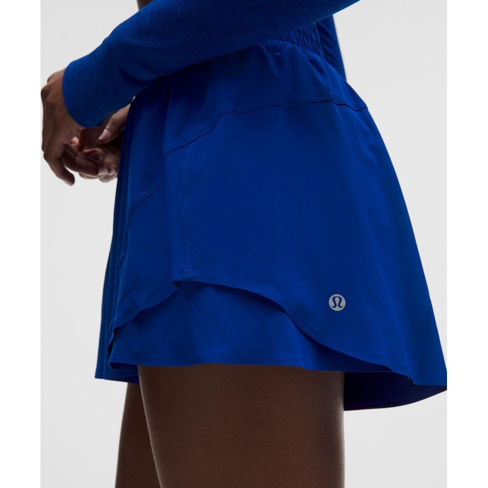 Lululemon Shake It Out High Rise Running Short 2.5  Riverside