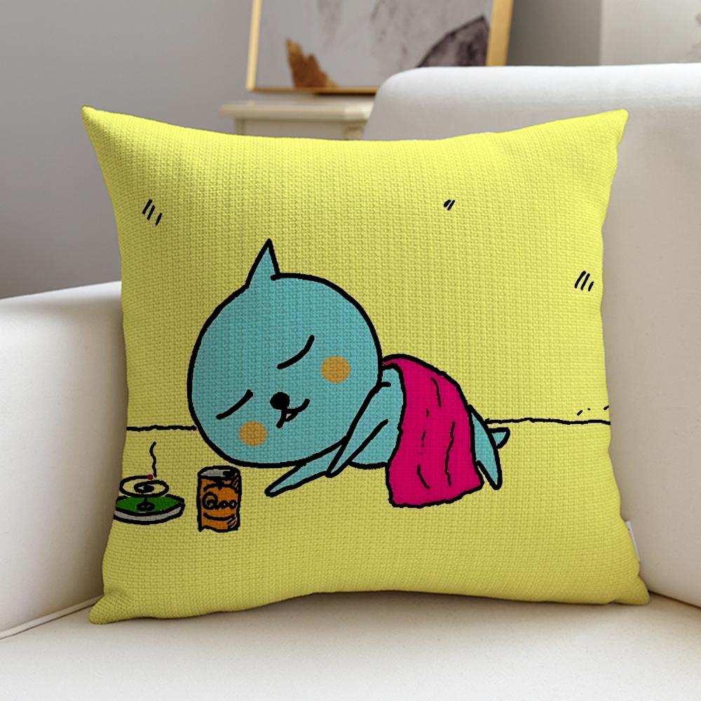 

Classic QQooS Cushion Cover Breathable and skinfriendly linen pillowcase square removable and washable cushion 30X30cm