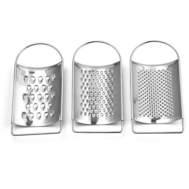 Multipurpose Stainless Steel Kitchen Grater & Slicer for Vegetables and Fruits