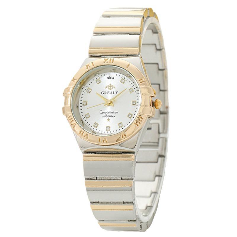 Neue Mode Unisex Quarz Uhr: Lässige Armbanduhr aus Legierungsstahl für Damen und Herren