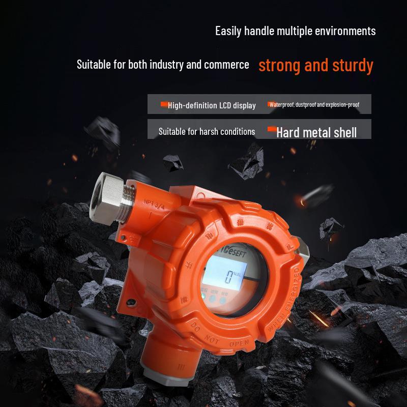 Explosion-Proof Methane & LPG Gas Leak Alarm Detector