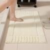 Sponge Bathroom Cashmere Thickening Mat Bath Non-slip Carpets In Wash Basin Bathtub  Floor Rug Shower Room Doormat Memory Foam 3D Pad