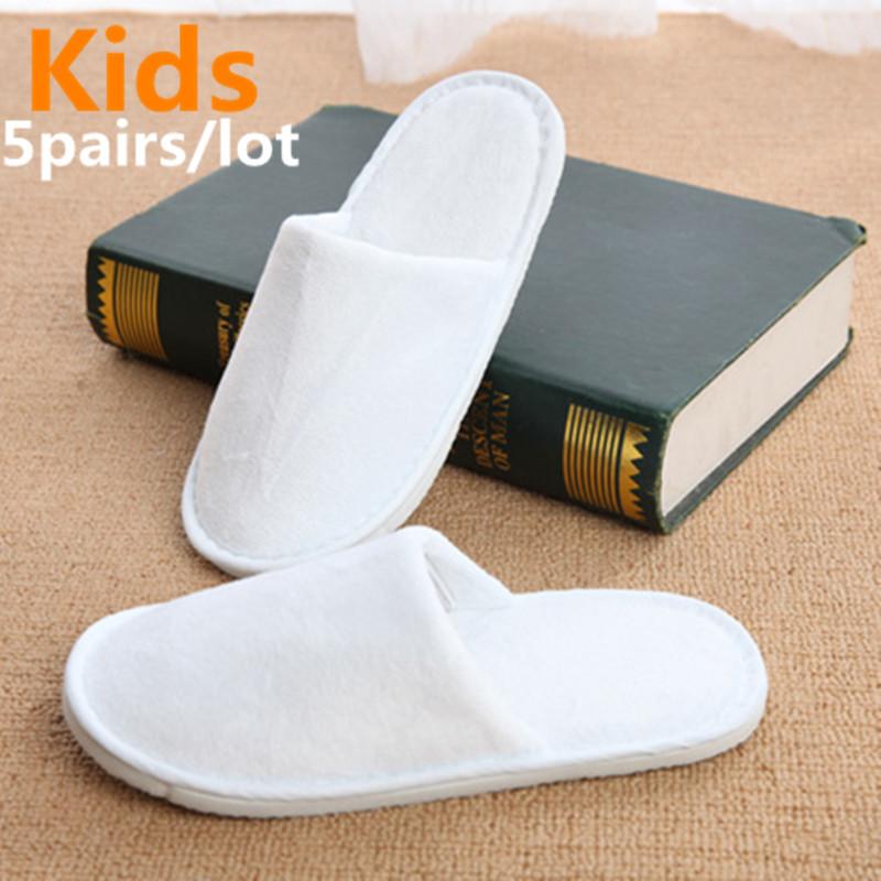 

5 пар/лот белые махровые флисовые мужские женские детские дешевые одноразовые тапочки для гостиниц хлопковые тапочки для дома путешествия спа тапочки для гостеприимства 22-23cm