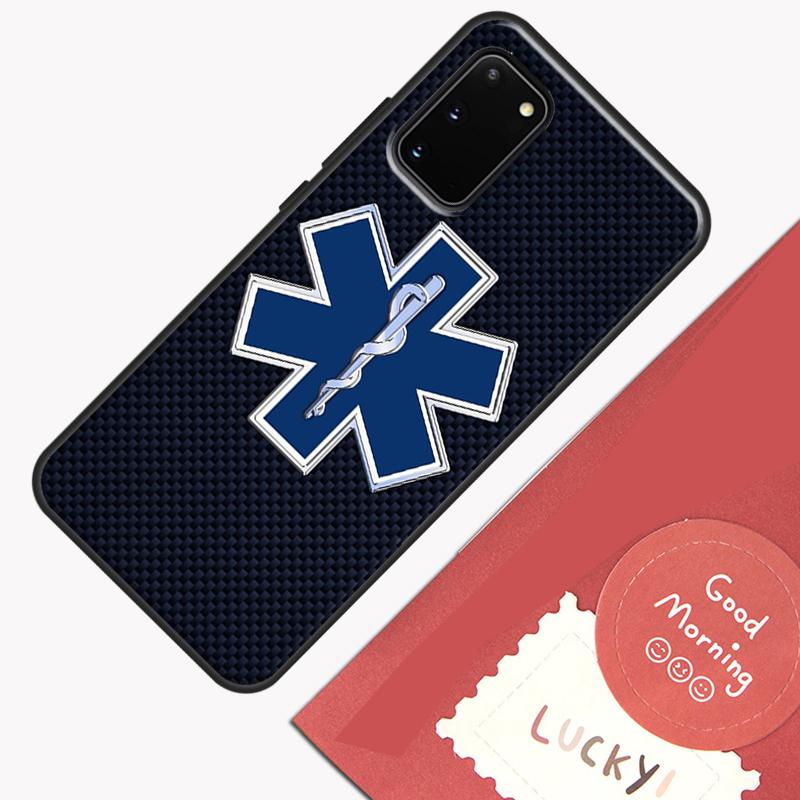 EMT EMS Medical Phone Case For Samsung Galaxy S25 S26 Ultra S20 S21 S22 S23 S24 Plus S9 S10 S25 FE Cover Shell