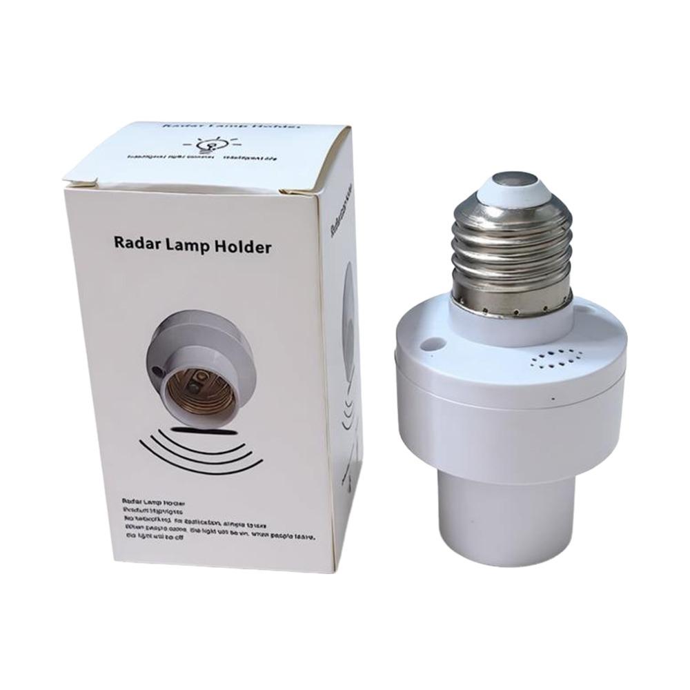 Automatic On Off Sensor Lamp Holder Screw in Lamp Socket Adapter  Lighting Accessories