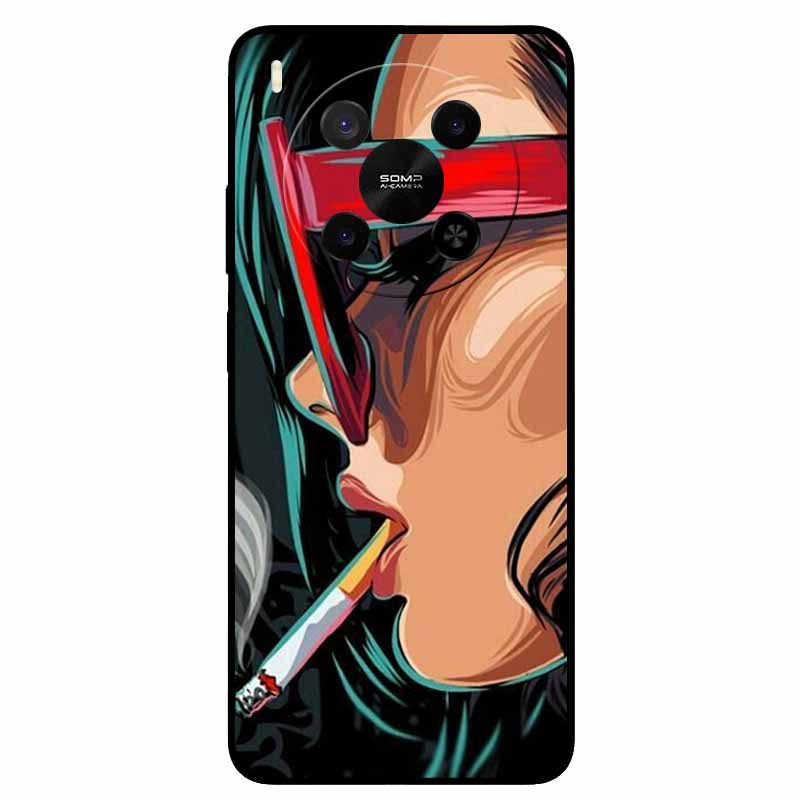 Cover For ZTE Blade V70 Max / Nubia V70 Max Black TPU Silicone Back Cover Animal Covers For ZTE Blade V70 Max Case For V70 Max