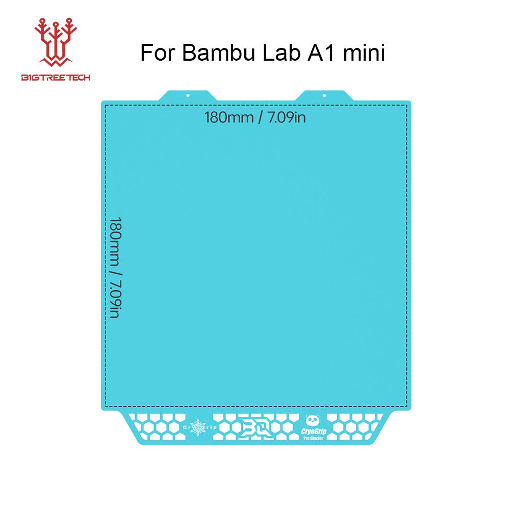 

BIQU Panda Build Plate CryoGrip Pro Coating No Clog Spring Steel Double-sided for BambuLab X2D Voron Kobra Ender K1 3D Printer 1PCS