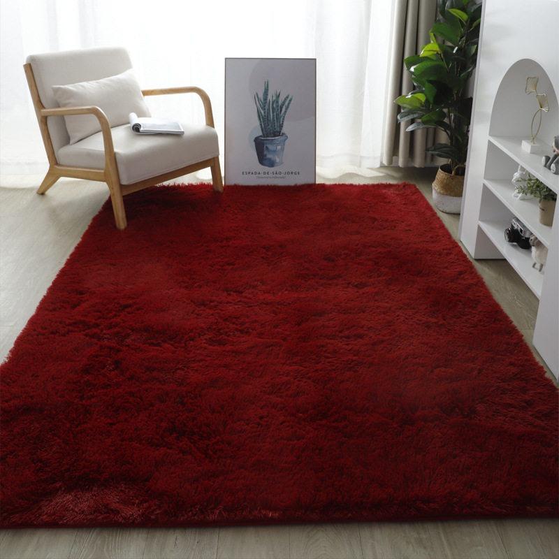 

Alfombra gruesa de lana de seda súper suave para sala de estar,dormitorio,ventanal,ocio,mesita de noche para niña,área grande llena de alfombra 40cmx120cm