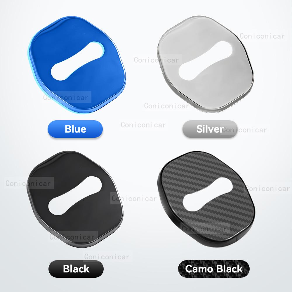 For BYD SEAL EV Electric 2022-2025 Car Door Lock Protection Cover Anti rust Stainless Steel Auto interior Decoration Accessories