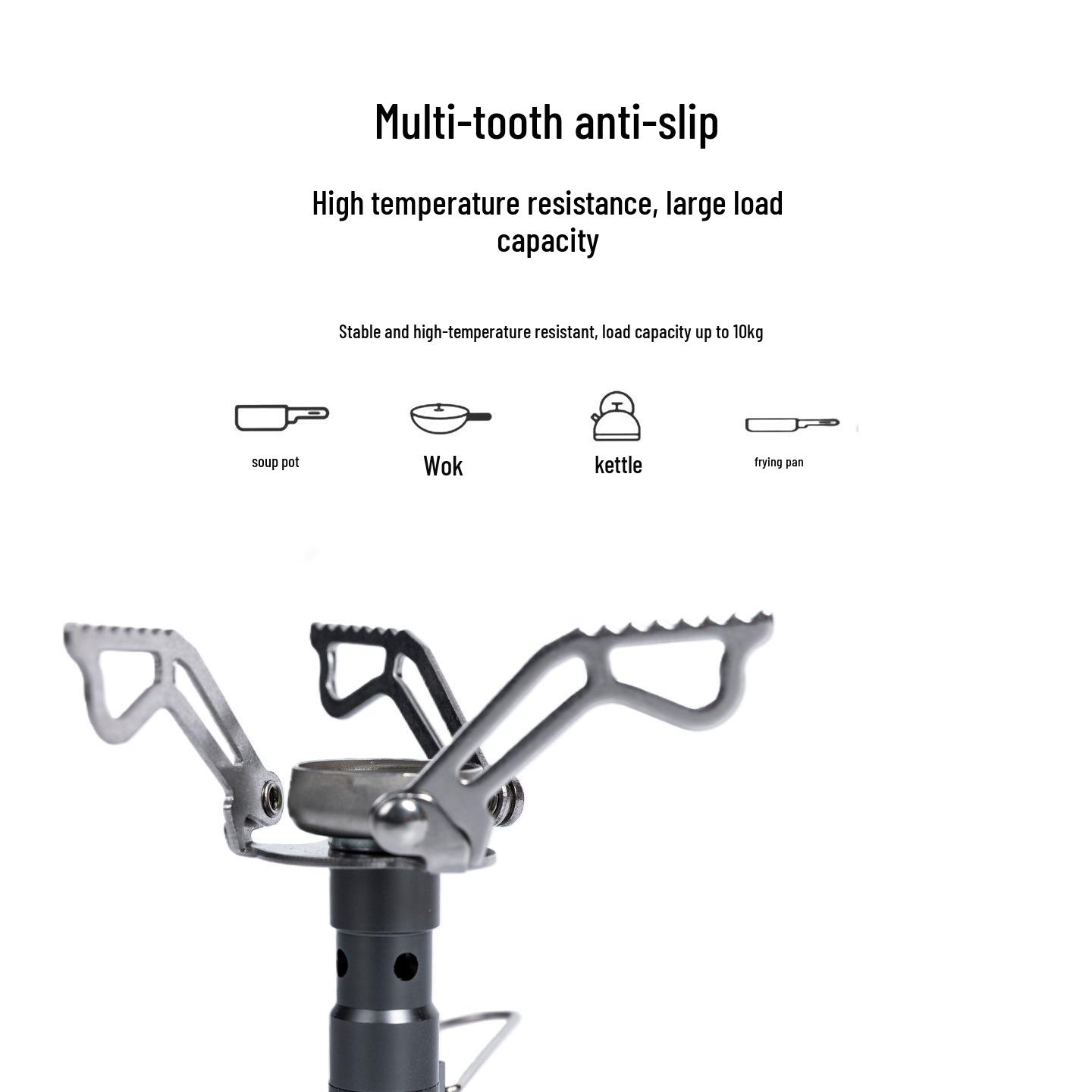 Shan Zai Ke Lightweight Folding Camping Stove Head