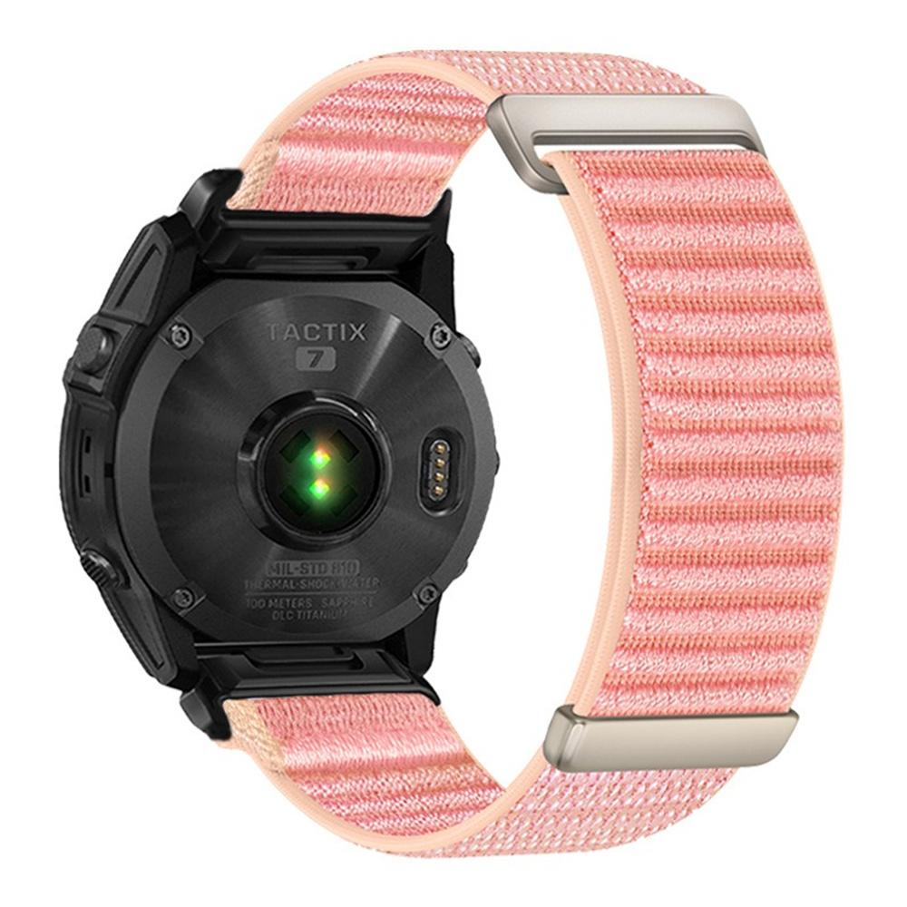 20mm Uhrenarmband für Garmin Fenix 7S / 7S Pro / 6S / 6S Pro Zweiteilig Klettverschluss Nylon Gewebtes Armband