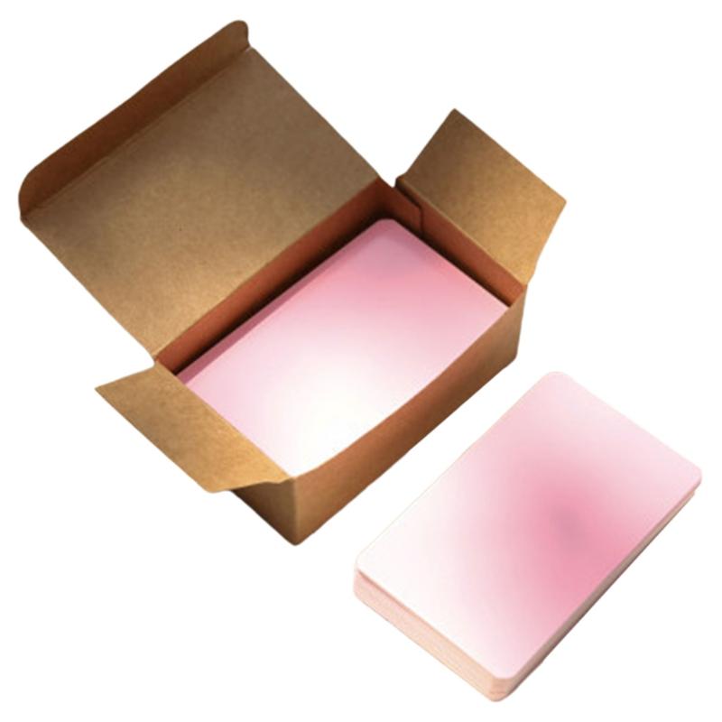 Handwritten Memo Notecards Wedding Blessing Greetings Cards Business Cards 100 Sheets/Box Message Note Blank Paper Cards