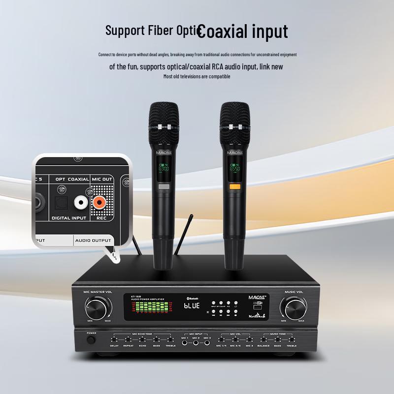 Malone KT-330 Professional Home KTV Audio System CN Plug (adapter Included)