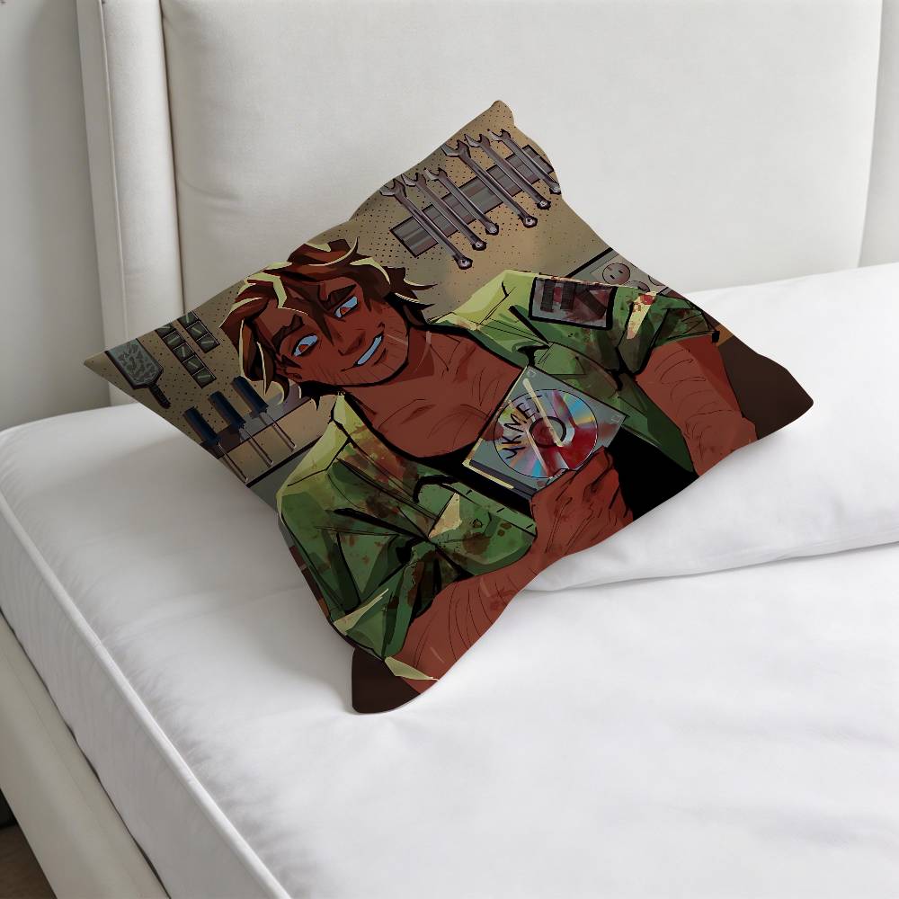 YYKMET SStrade Cool Fashion Square Pillow Case Durable Throw Pillow Cover for Sofa Couch Chair