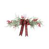 Holiday Charm Pine Branch Wreath Christmas Wreath Hangings with Pinecones and Berries for Welcoming Door Decors