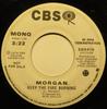 7inch Record MORGAN  Keep The Fire Burning DJC44175PROMO CBS 1978 Canada Rock Used