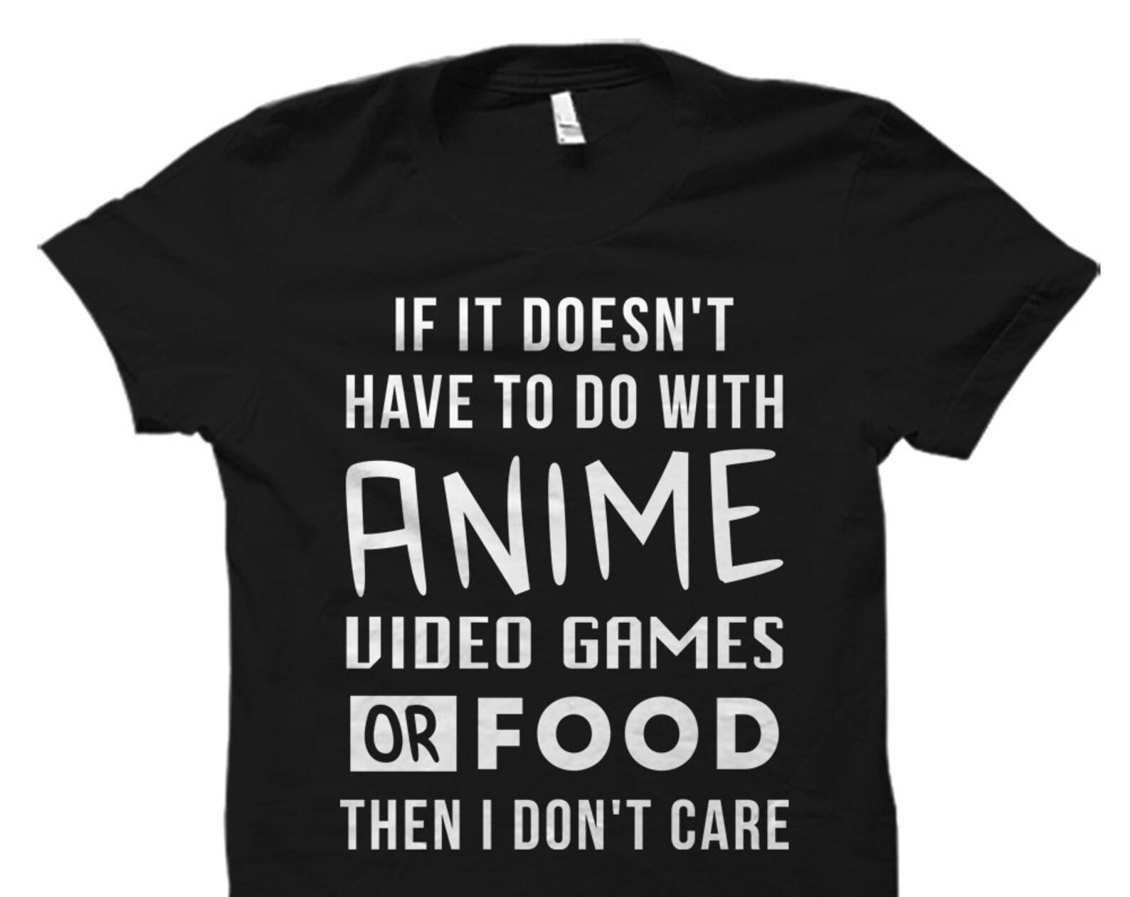 Anime Shirt Video Game Shirt Anime Fan Shirt Gamer Shirt Gaming Shirt Anime Gifts Video Game Gifts Gaming Gifts Geek Shirt Nerd #OS5641 4XL