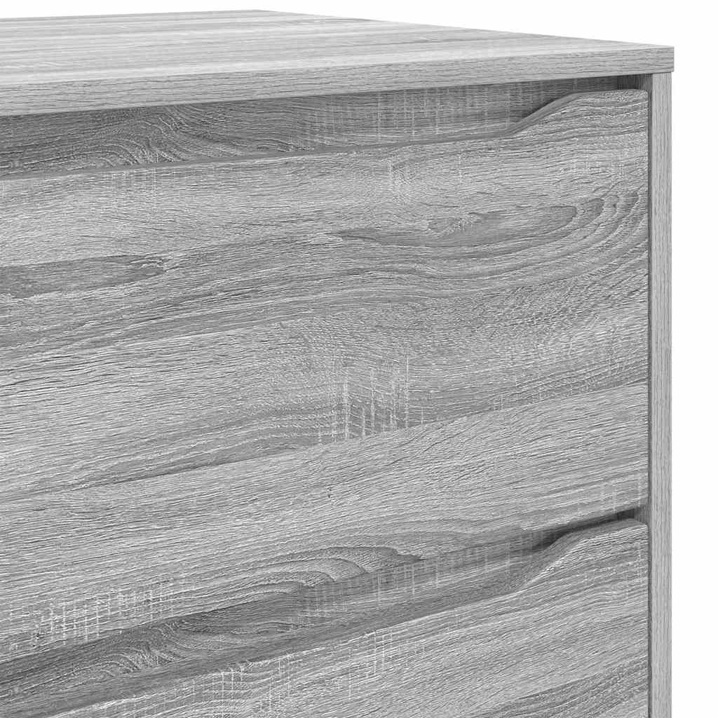 Storage Cabinet Grey Sonoma 60 x 48 x 81 cm