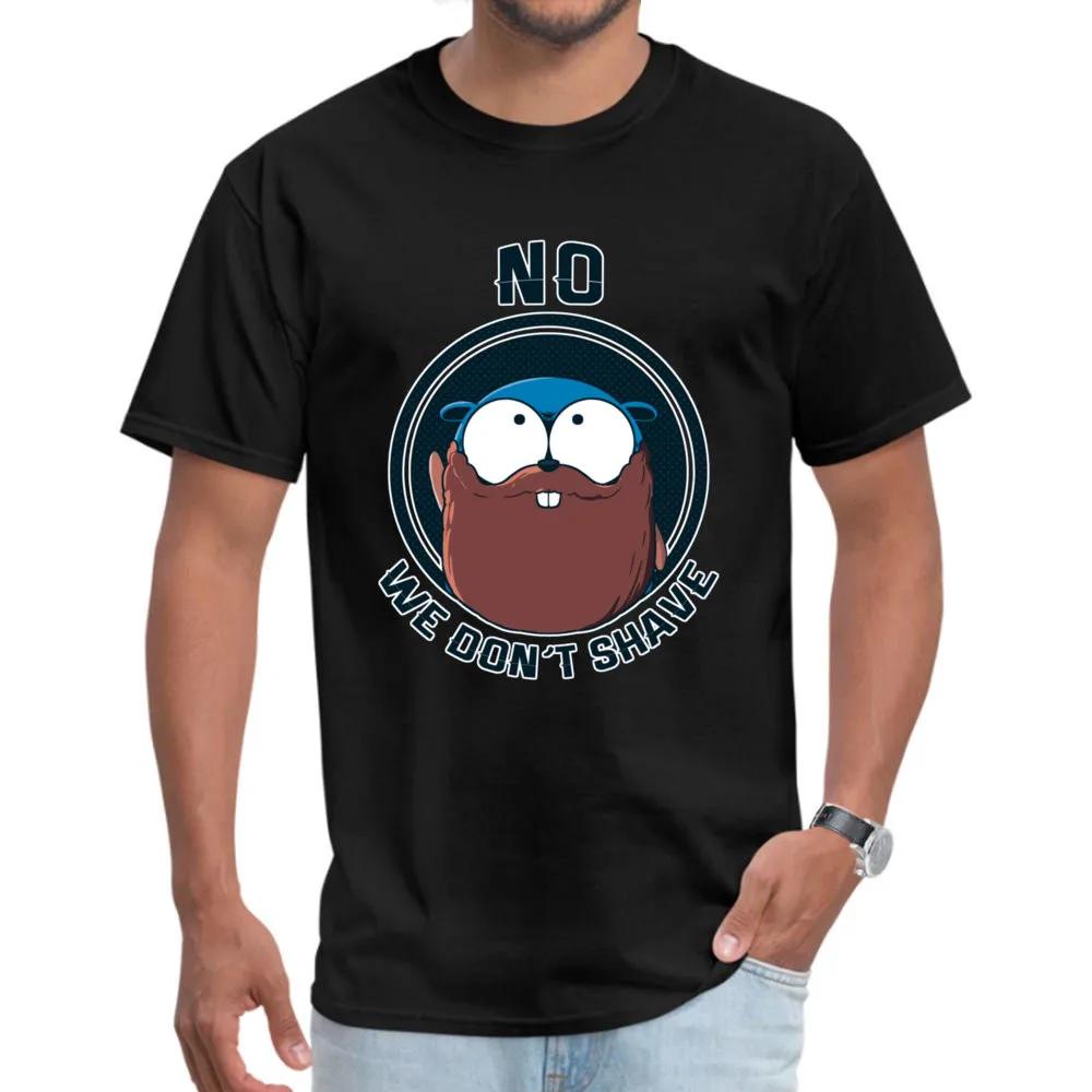 

Бренд Young Tees Golang Gopher Не будет бриться Повседневные Футболки Мужские Смешная Футболка Твин Пикс Король Летняя Футболка С Круглым Вырезом Оптом S