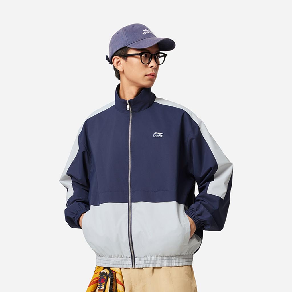 Li Ning Sports Life Collection Jackets & Coats Men's Sailor Blue AFDV177-2