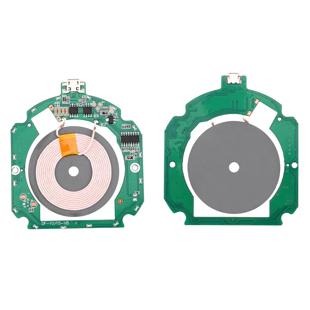 10W 15W High Power Wireless Charger Transmitter Module Type C Micro USB + Coil QC/PD For QI Standard Fast Charging Circuit Board