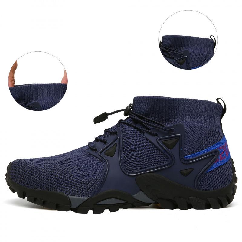 Breathable Non-Slip Hiking Boots for Men & Women - Wear-Resistant Wading Shoes for Fishing & Camping