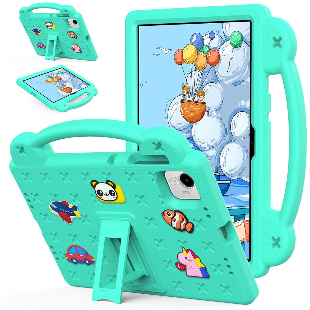 For Honor Pad X9a Case Kids Cartoon Patterns Hand Grip Kickstand Tablet EVA Cover