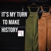 Tsutaeru Vintage Military Deck Cotton Overalls Men's Pants, Navy, 100% (JP, Alphabet, L, Brown)