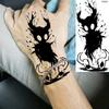1 Sheet Halloween Dark Gothic Phoenix Temporary Tattoo For Men Women Neck Forearm, Waterproof Realistic Temp Fake Tatoo Stickers