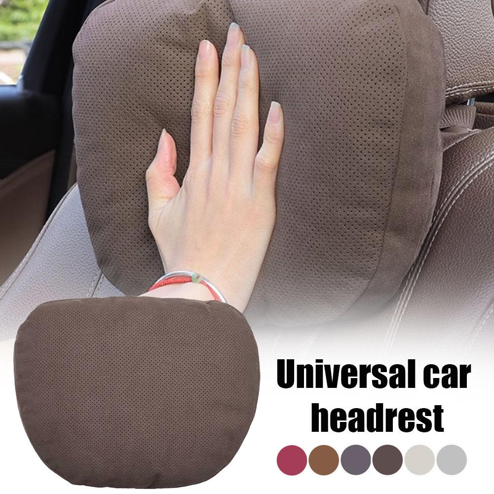 Car Neck Pillow Car Seat Headrest Pillow Auto Memory Cotton Protector Cushion For Universal Car Head Support For Gaming Cha M3F4