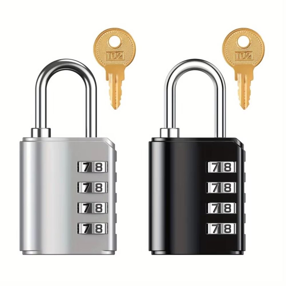 Weatherproof Protection 4 Digit Password Lock Rustproof Dormitory Cabinet Lock Fences Cabinet